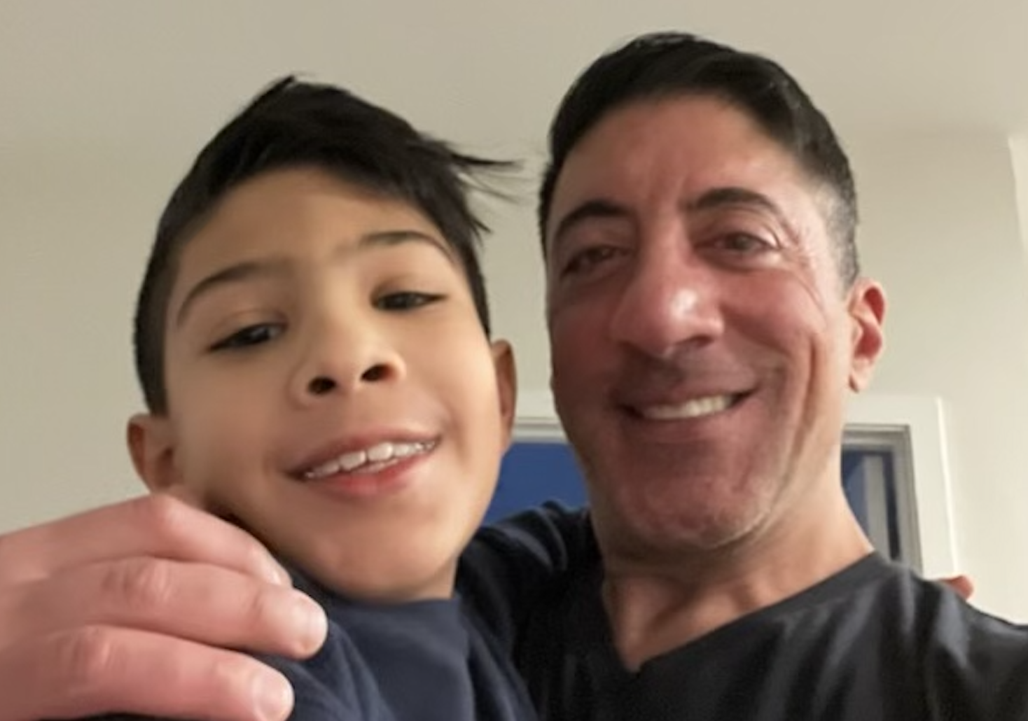 Ameen Alai and his son